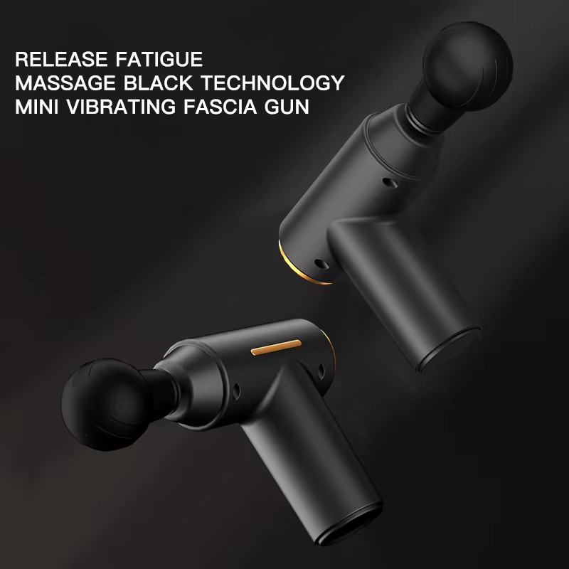 Massage Gun - ปืนนวดกล้ามเนื้อขนาดเล็กแบบพกพา ไร้สาย ชาร์จไฟได้ เครื่องนวดไฟฟ้าสำหรับผ่อนคลายกล้ามเนื้อทั่วร่างกาย