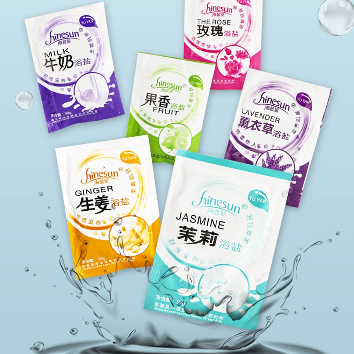 Bath Salts - โรส ลาเวนเดอร์ คริสตัล มัด ฟุต บาธ