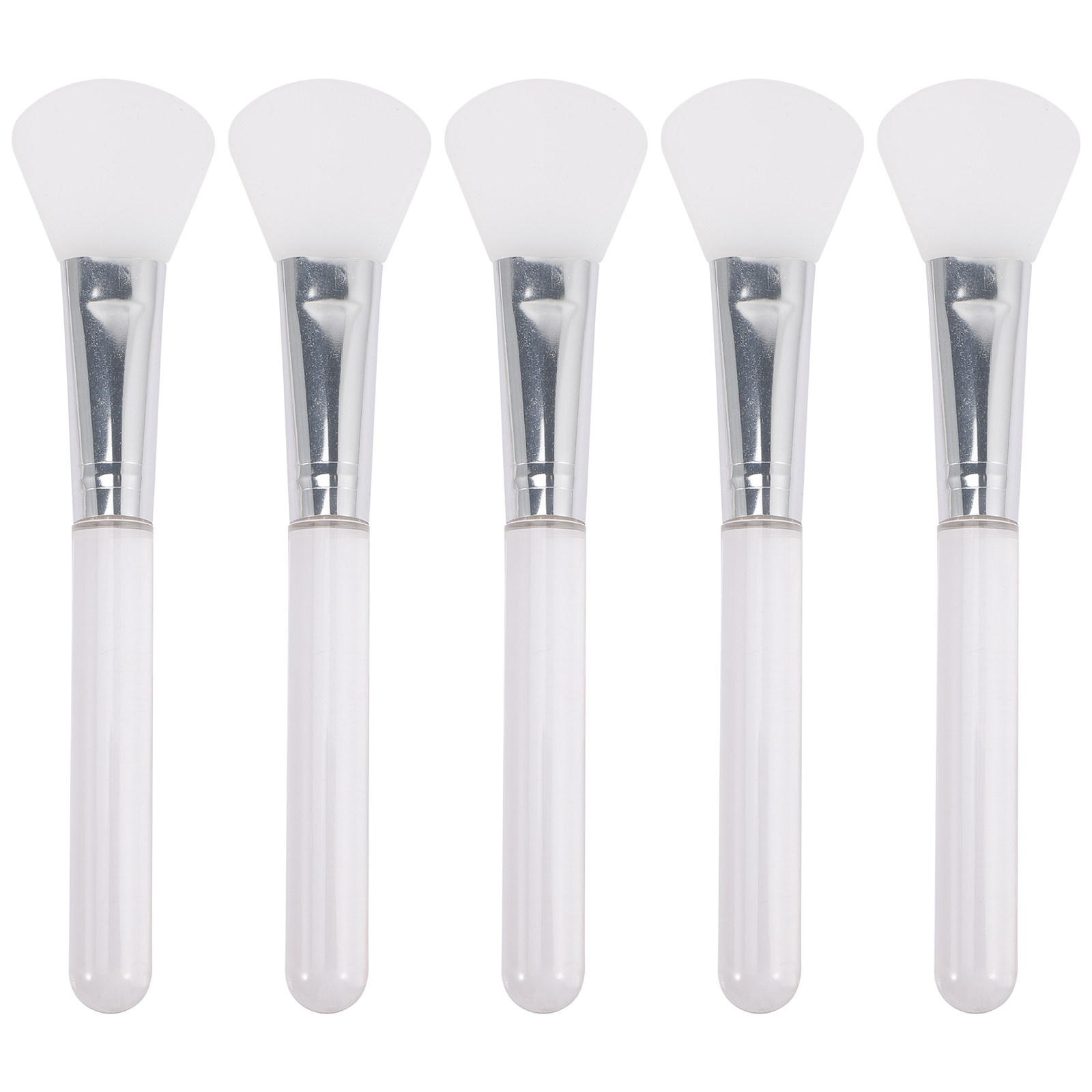 Body Brush - แปรงซิลิโคนสำหรับทามาสก์หน้า 5 ชิ้น ใช้สำหรับมาสก์โคลน โลชั่นบำรุงผิว และบัตเตอร์บำรุงผิว