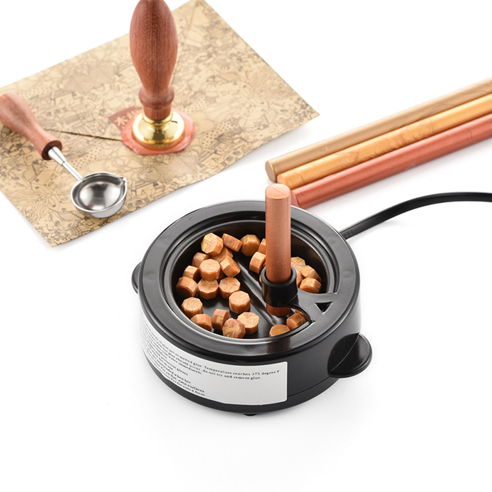 Wax Warmer - 1 ชิ้น เตาหลอมแว็กซ์ซีลแบบพกพา เครื่องอุ่นแว็กซ์เหล็ก แข็งแรงทนทาน ร้อนเร็ว