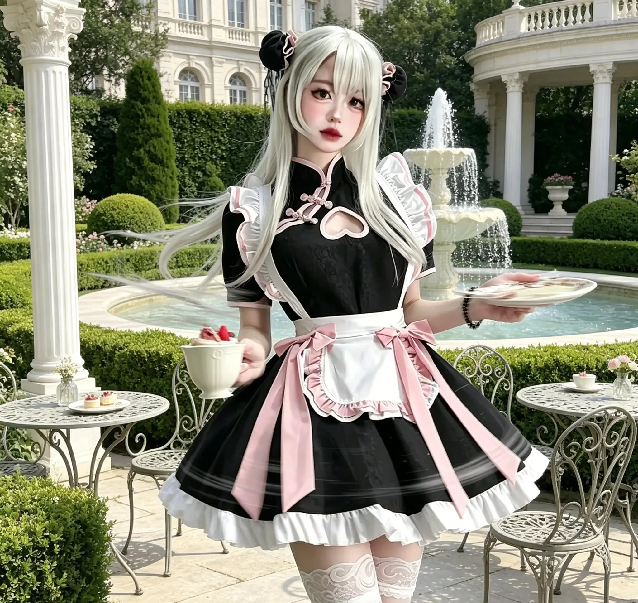 ชุดคอสเพลย์ Sweet Lolita Maid  - Bathrobe บทวิจารณ์และราคา