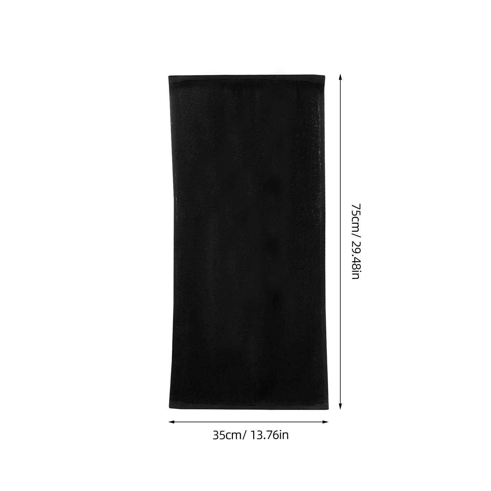 ผ้าเช็ดมือผ้าฝ้ายสีดำขนาดใหญ่พ - Spa Towel บทวิจารณ์และราคา