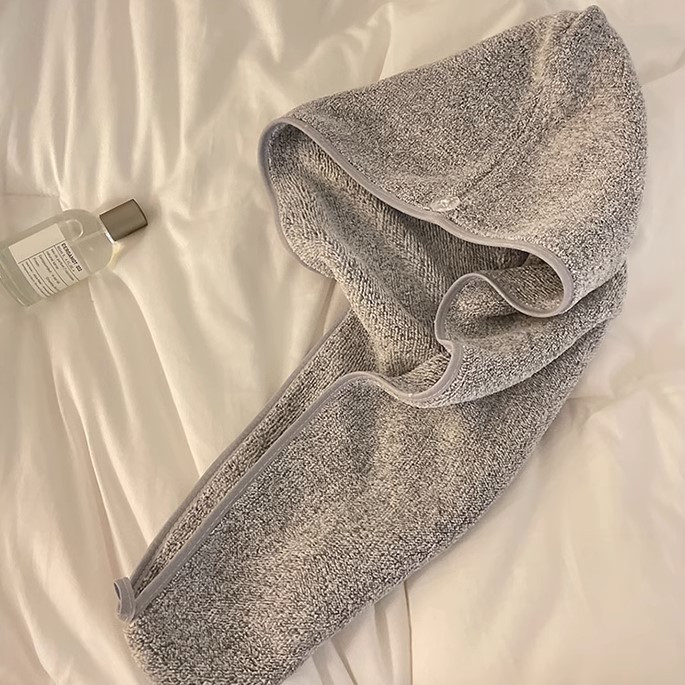 ผ้าเช็ดผมไมโครไฟเบอร์ลายทาง ซึ - Spa Towel บทวิจารณ์และราคา